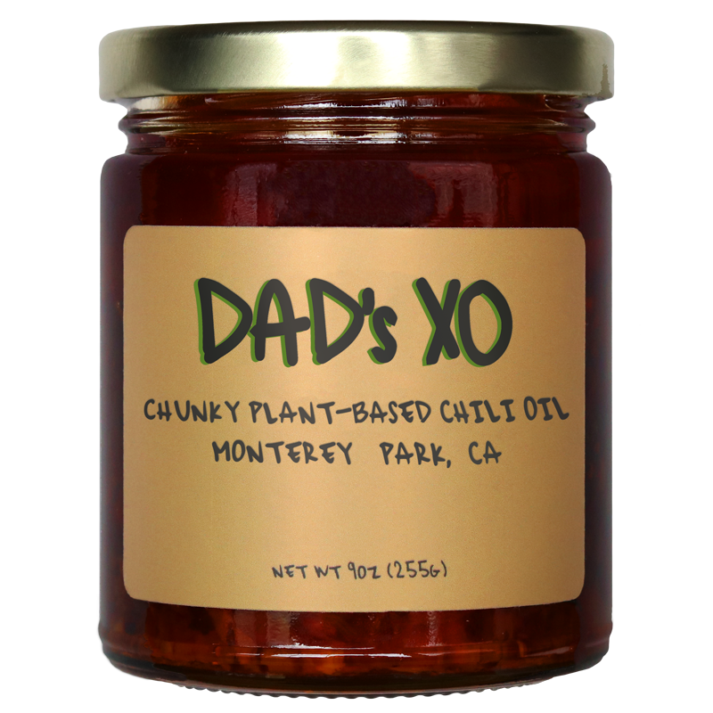 plant-based vegan vegetarian xo sauce chunky chili oil 9oz jar